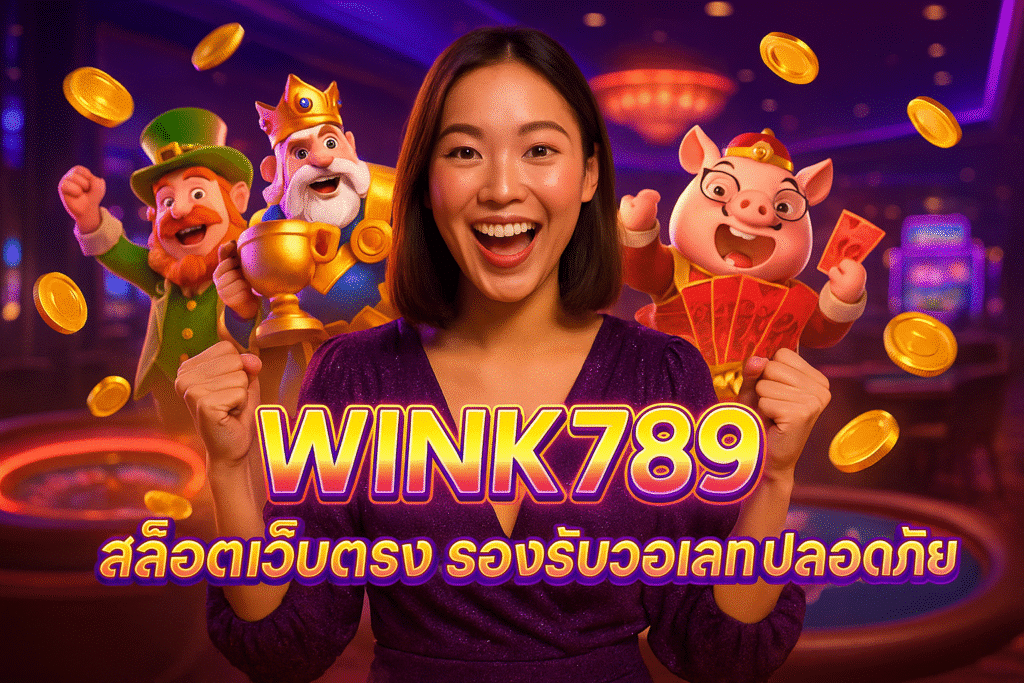 WINK789 สล็อตเว็บตรง รองรับวอเลท ปลอดภัย