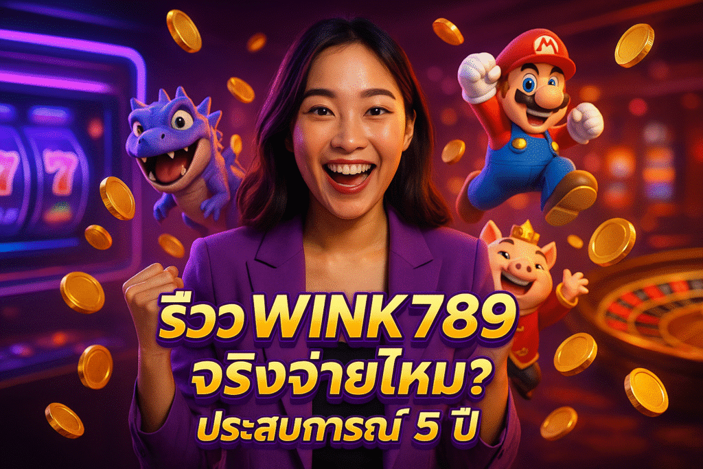 รีวิว WINK789 จริงจ่ายไหม? ประสบการณ์ 5 ปี