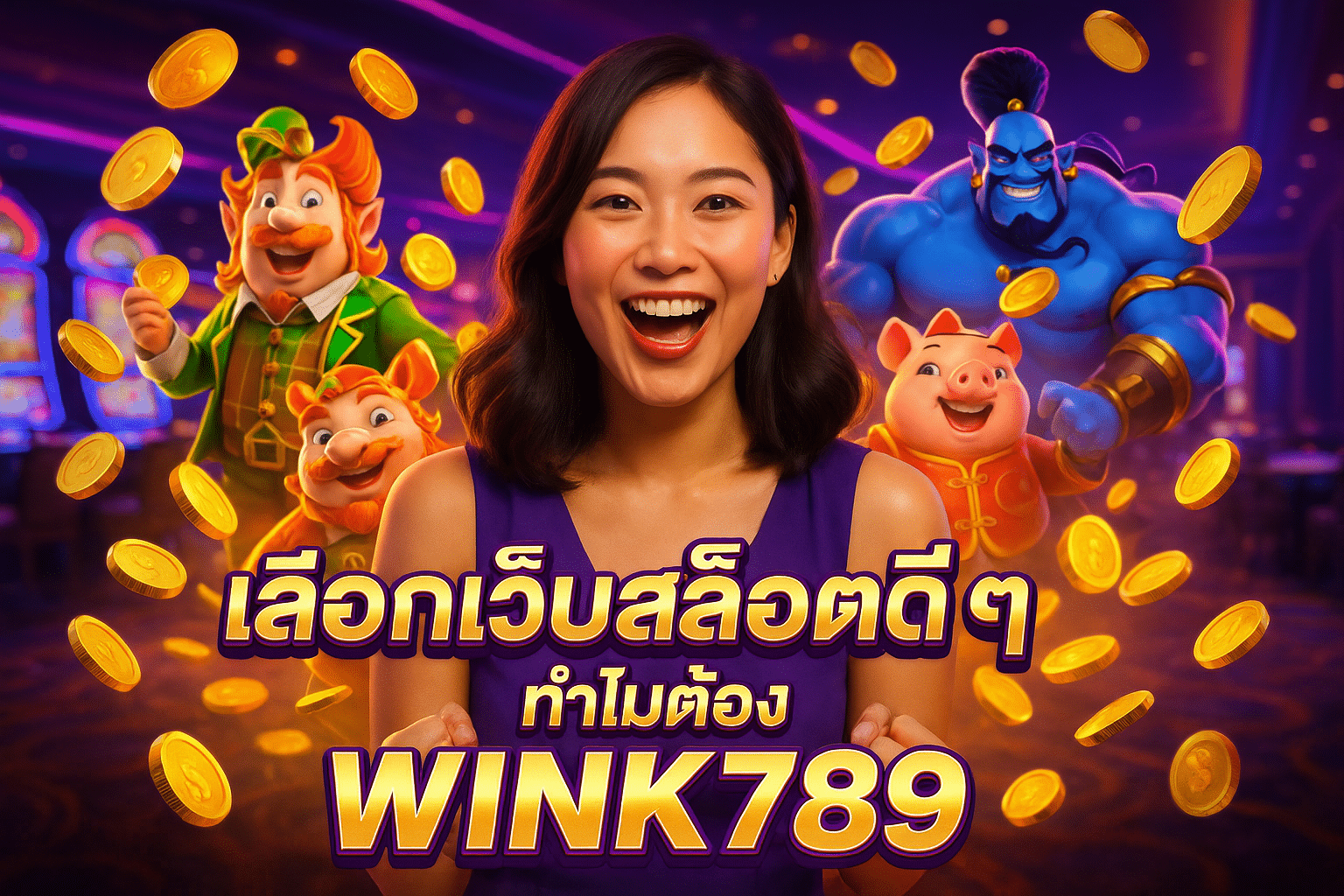 เลือกเว็บสล็อตดี ๆ ทำไมต้อง WINK789