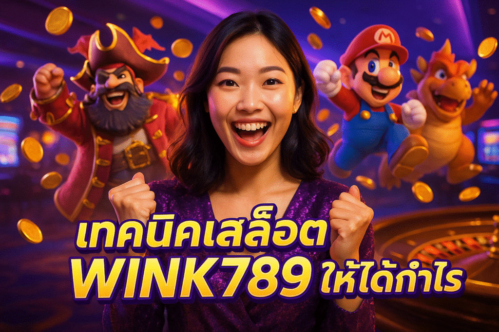 เทคนิคเล่นสล็อต WINK789 ให้ได้กำไร