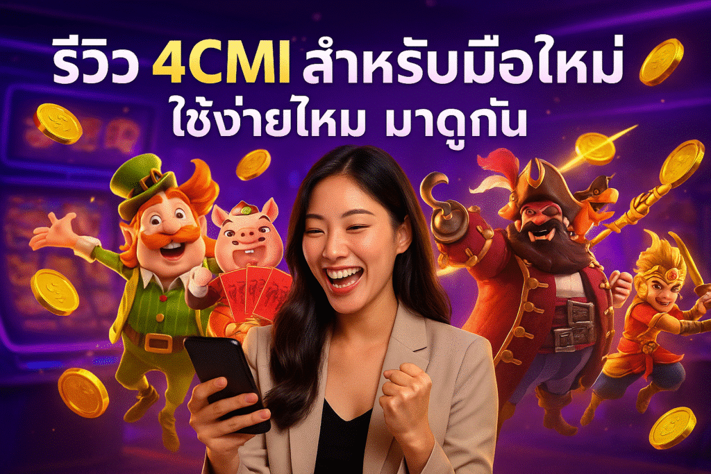รีวิว 4CMI สำหรับมือใหม่ ใช้งานง่ายไหม มาดูกัน